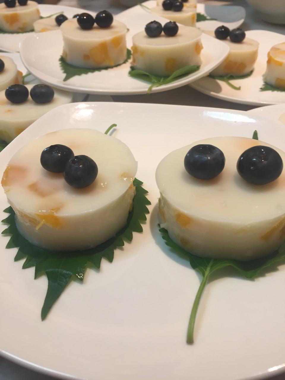 午后小甜点芒果椰汁糕教程