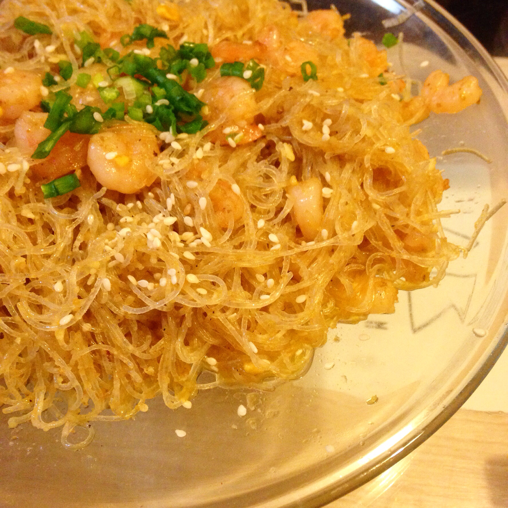 沙茶虾仁粉丝煲