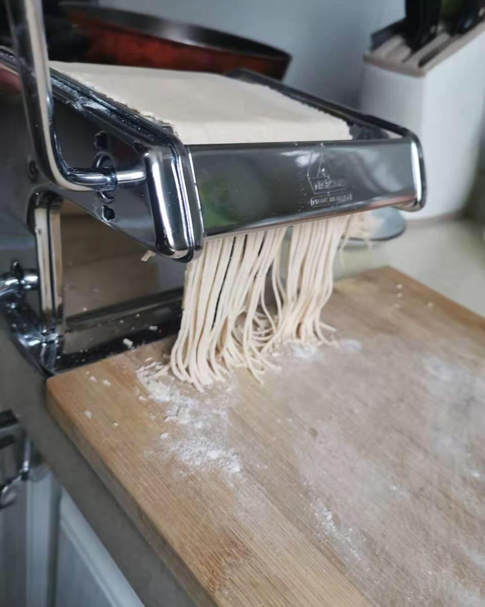 自制面条（压面机）