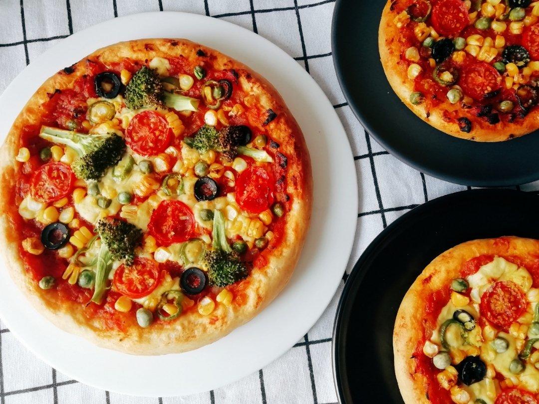 纯素意大利芝士披萨(超详细版)Italy cheese pizza