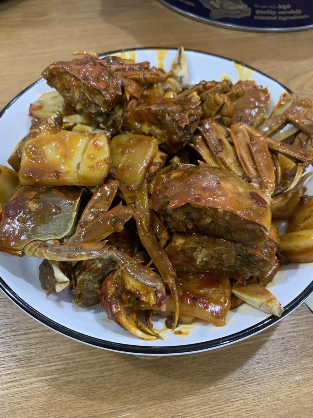 毛蟹和年糕的爱情的做法