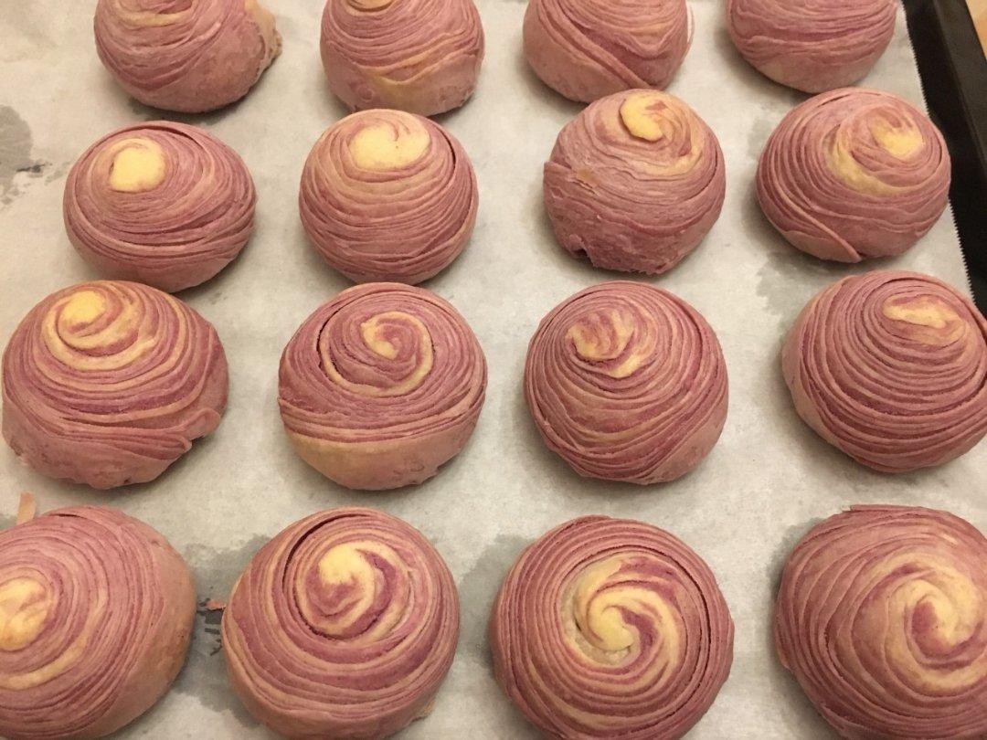 麻薯香芋酥/台湾大甲芋头酥(无猪油完美复刻2015.10修订各种抹茶酥、绿茶酥、蛋黄酥、紫薯酥通用哟）