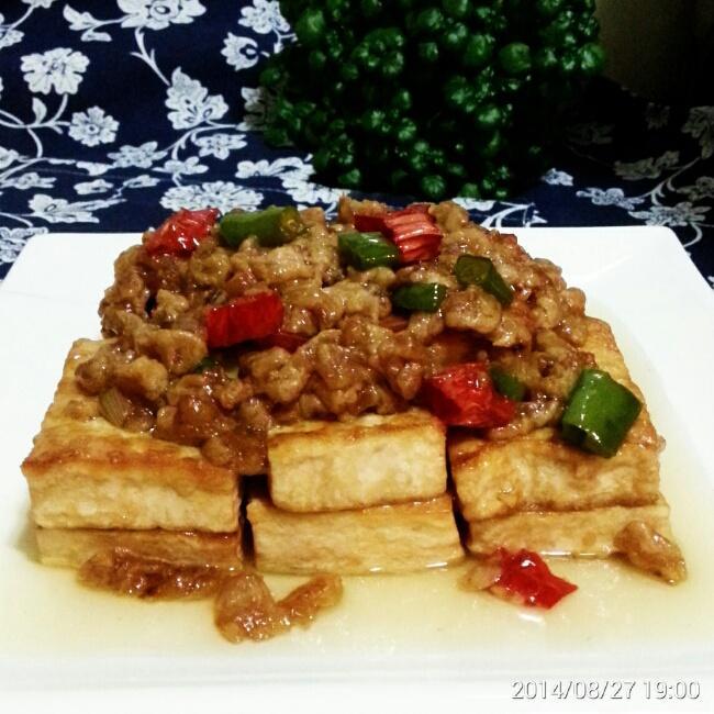 油渣豆腐的做法