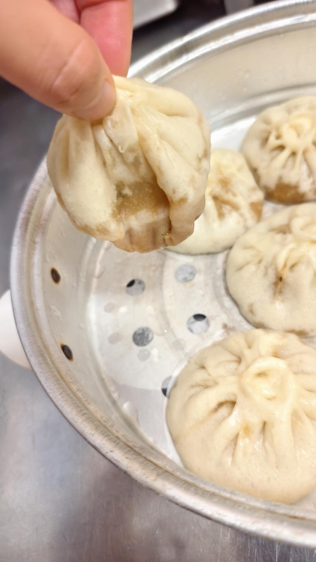 鲜肉包～一次发酵+巨好吃的肉馅