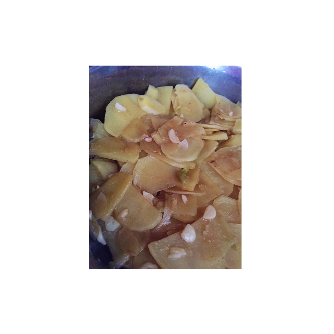 朴素的土豆片