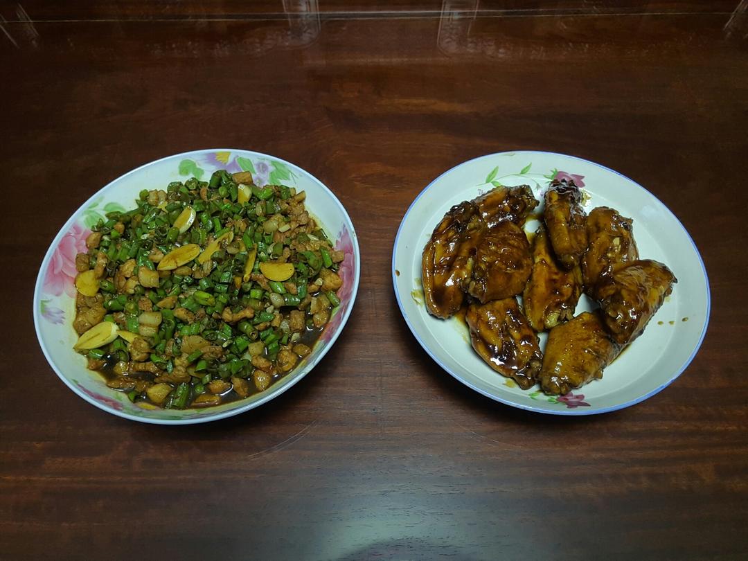 肉沫豆角下饭菜