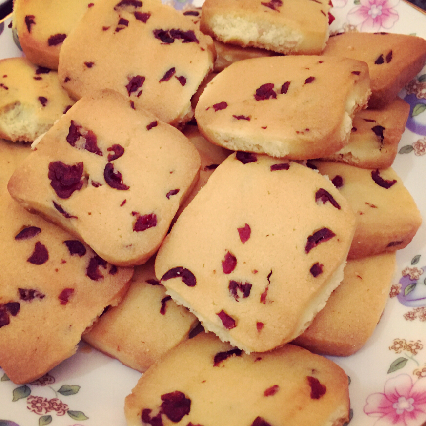 大堍芽做的蔓越莓饼干--新手烘焙0压力 #皮黑森林