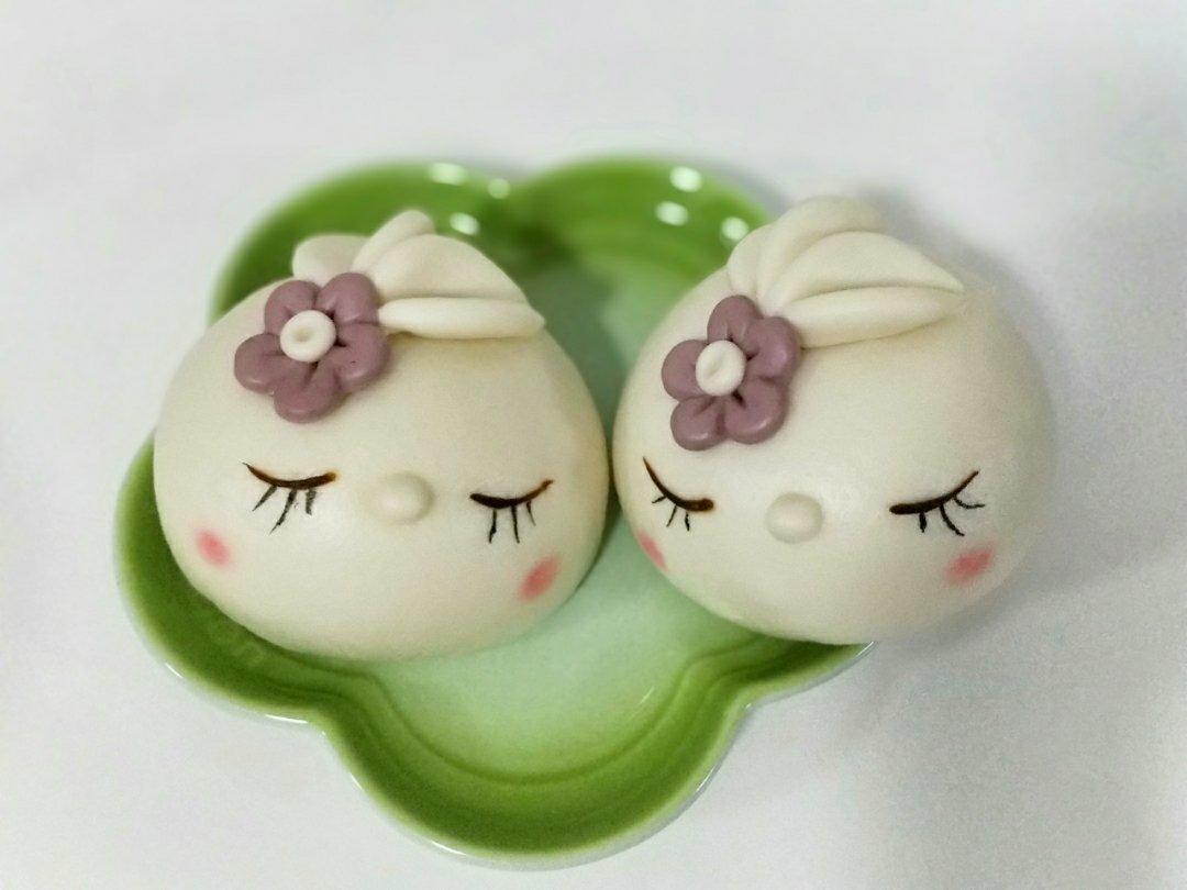 可爱的小兔包子——（2款）