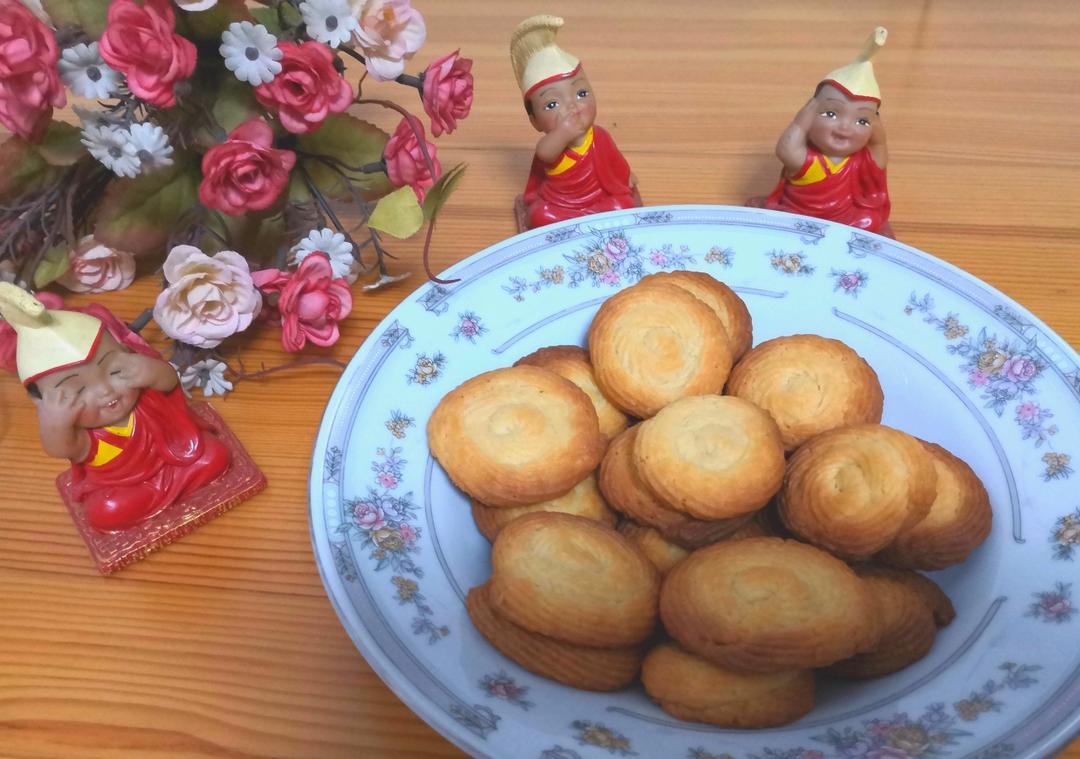 巨好吃0⃣️食材‼️酥到掉渣的淡奶油曲奇