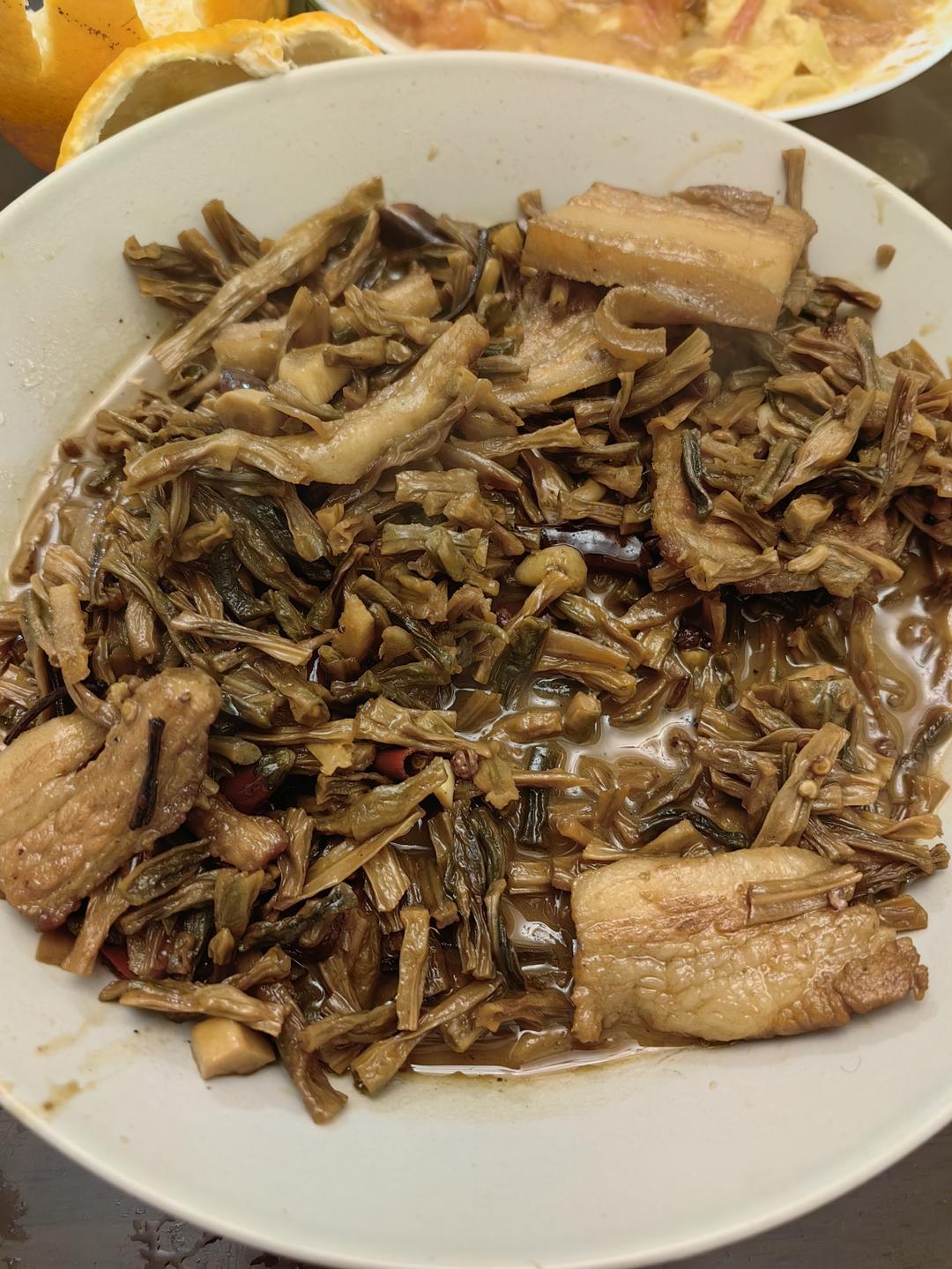 干豆角烧肉-好吃到炸裂