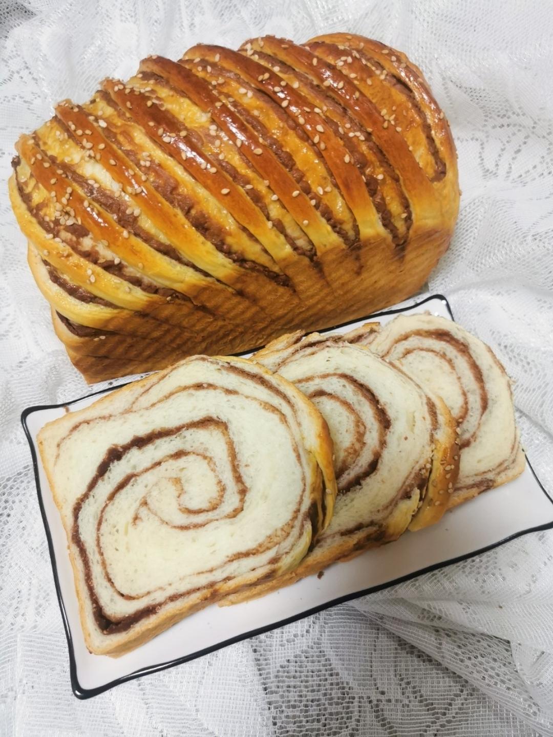 豆沙吐司