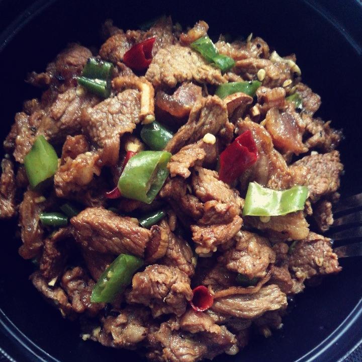 小炒牛肉