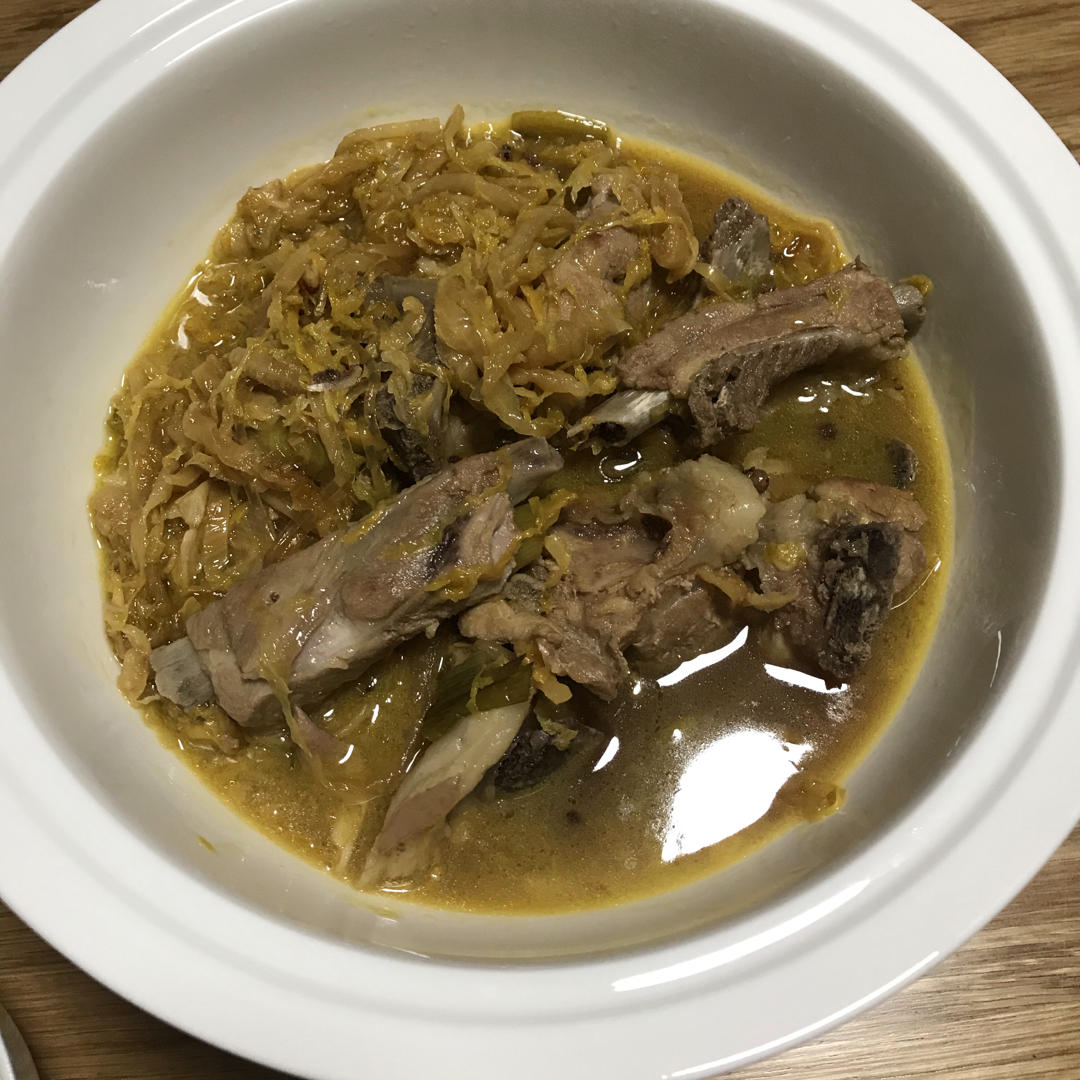 酸菜炖排骨