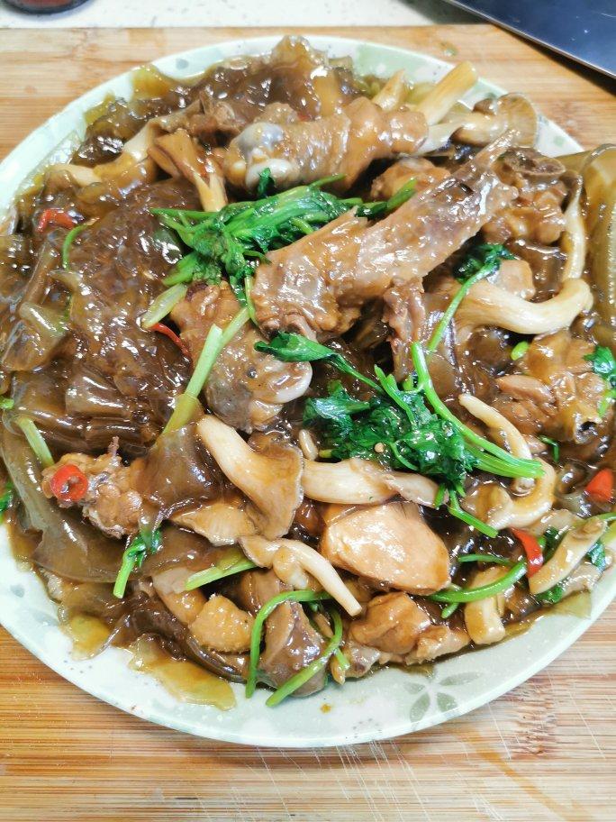 钢钢笔小鑫做的粉皮鸡的做法