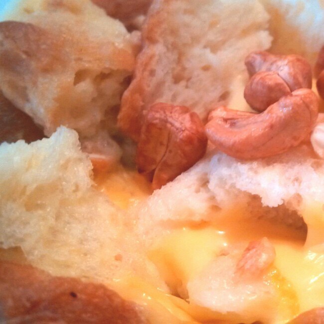 微波炉版面包布丁