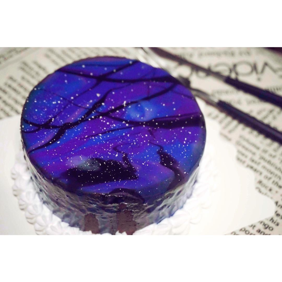 星空蛋糕｜太阳猫早餐