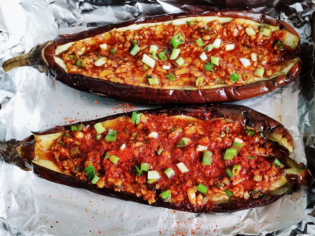 CC招牌菜销魂烤茄子，百吃不厌！