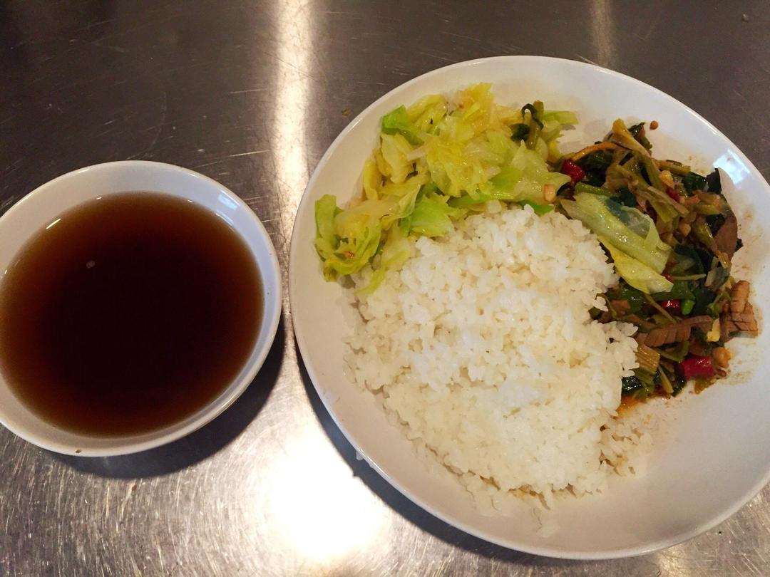 肝腰合炒(员工餐版)的做法