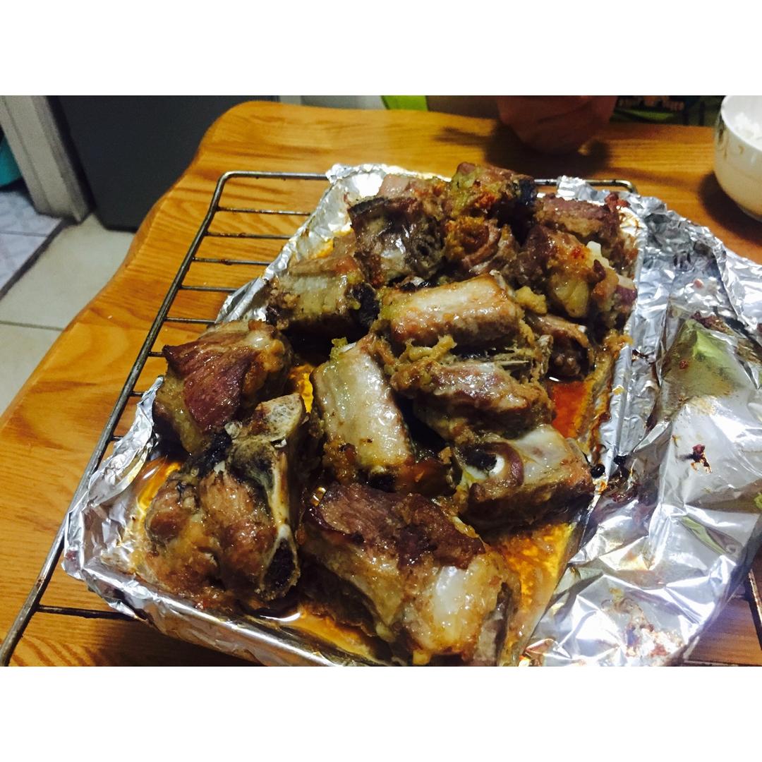 香到骨头里的蒜香排骨（烤箱）