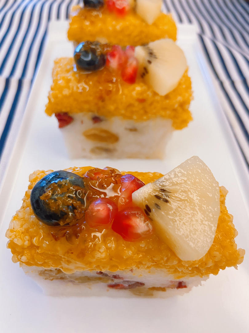 黄米凉糕（西贝莜面村•正版教程）