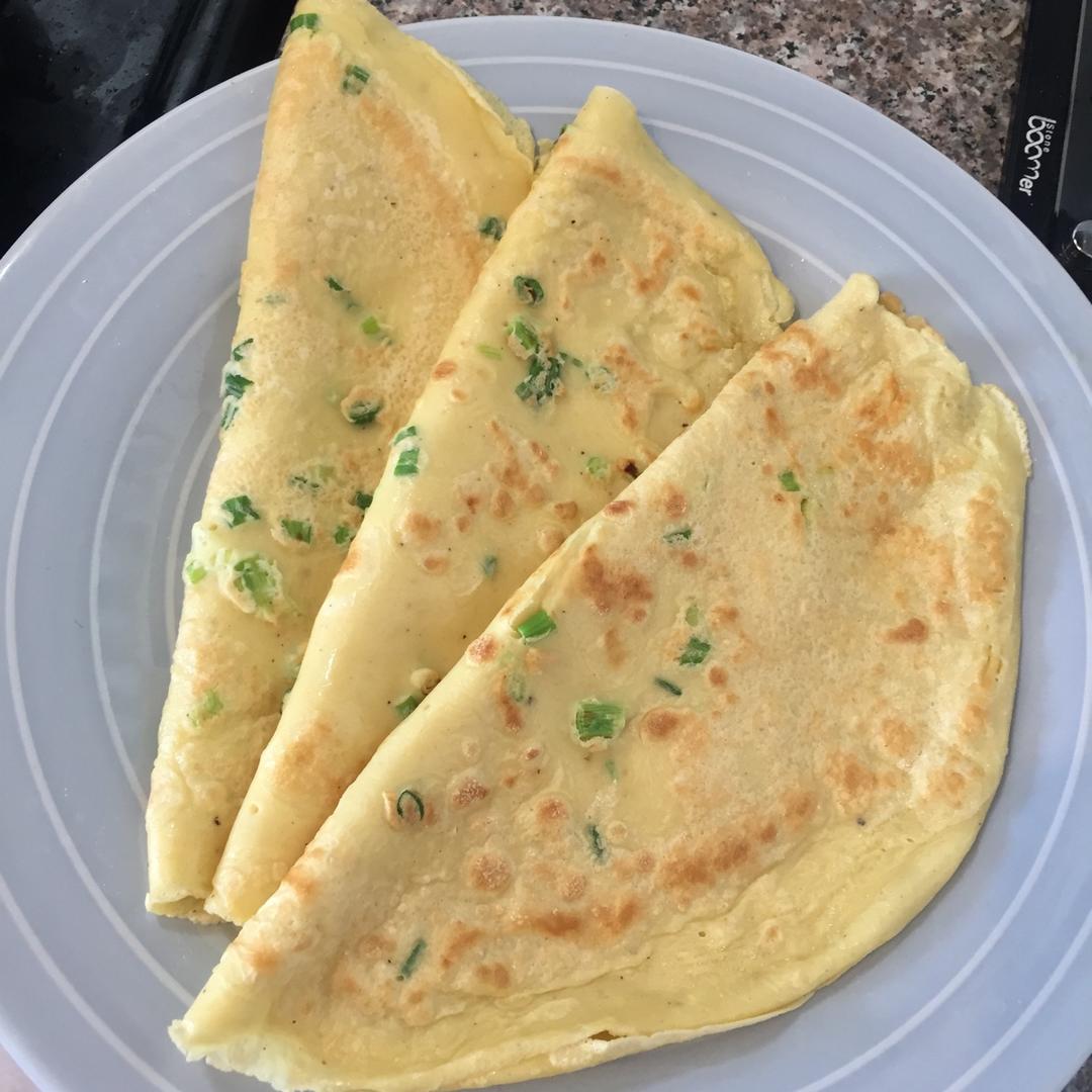 葱花蛋饼（快手营养早餐）