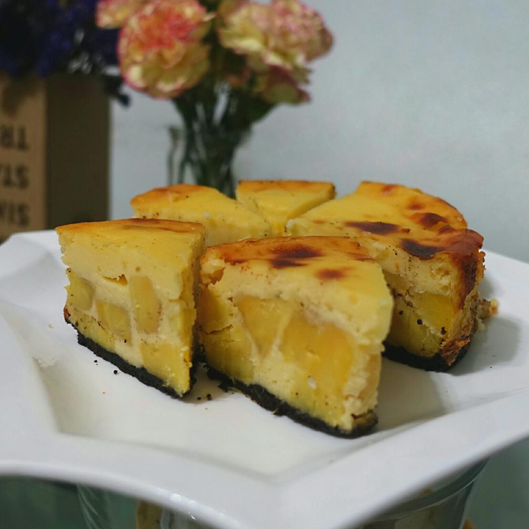 红薯板栗奶酪蛋糕—秋冬天的大满足