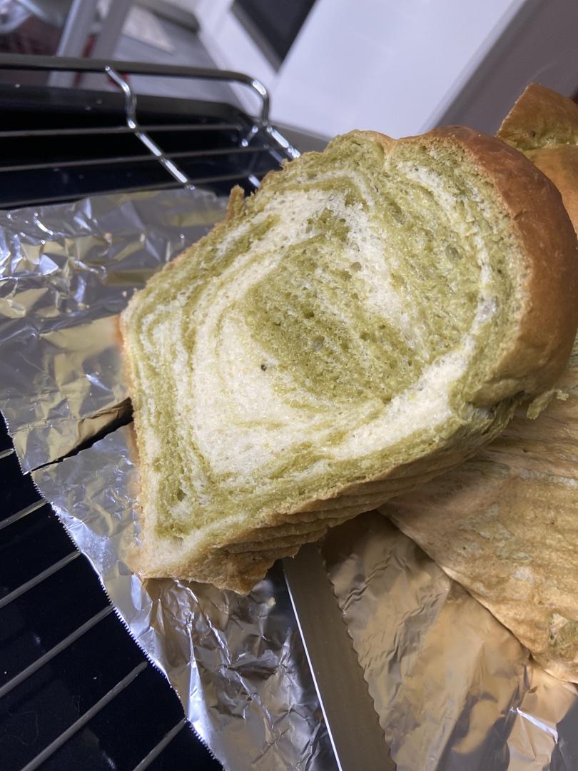 抹茶大理石吐司
