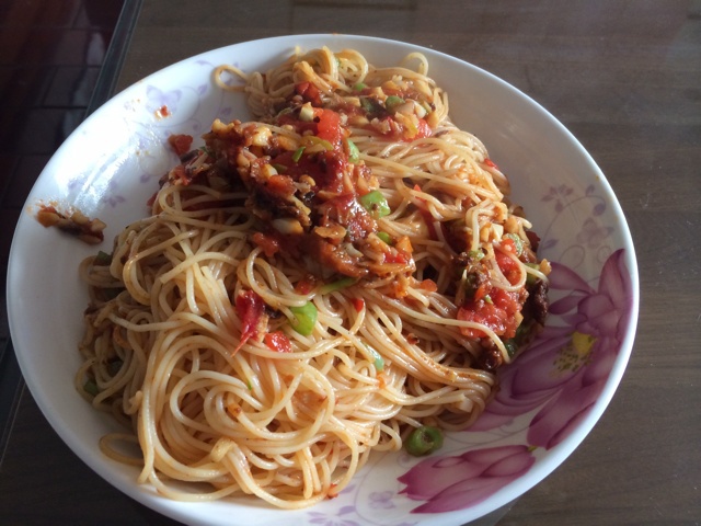 番茄肉酱意大利面