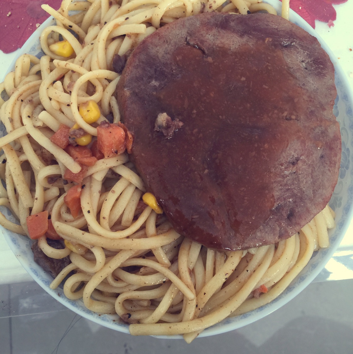 咖喱鸡肉意大利面