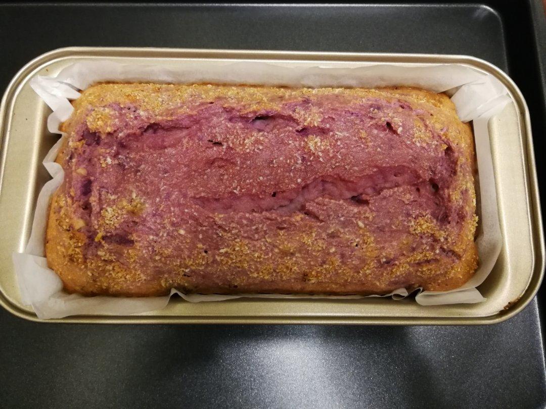 紫薯椰子粉面包
