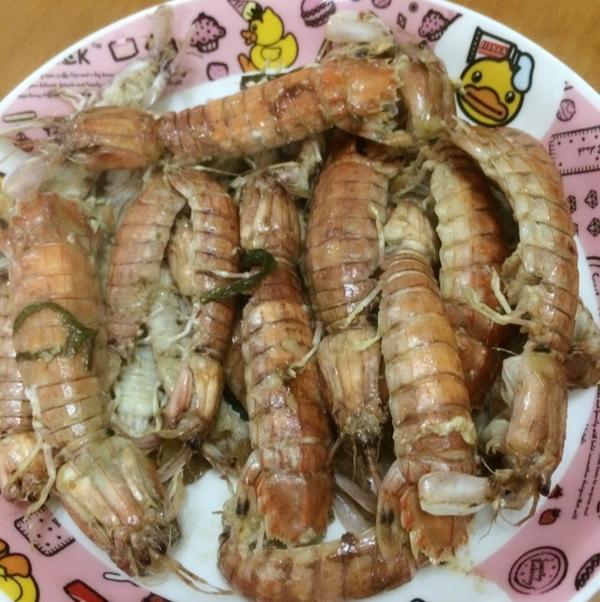 椒盐濑尿虾