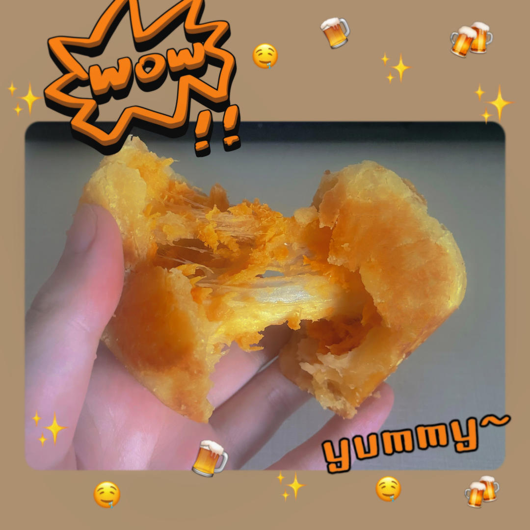 🌸仙豆糕（红薯芝士馅）