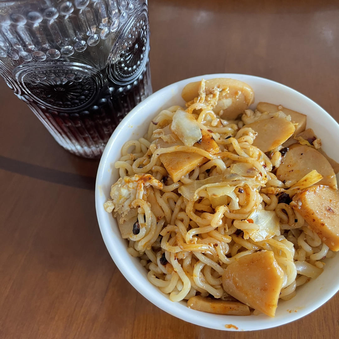 炒方便面