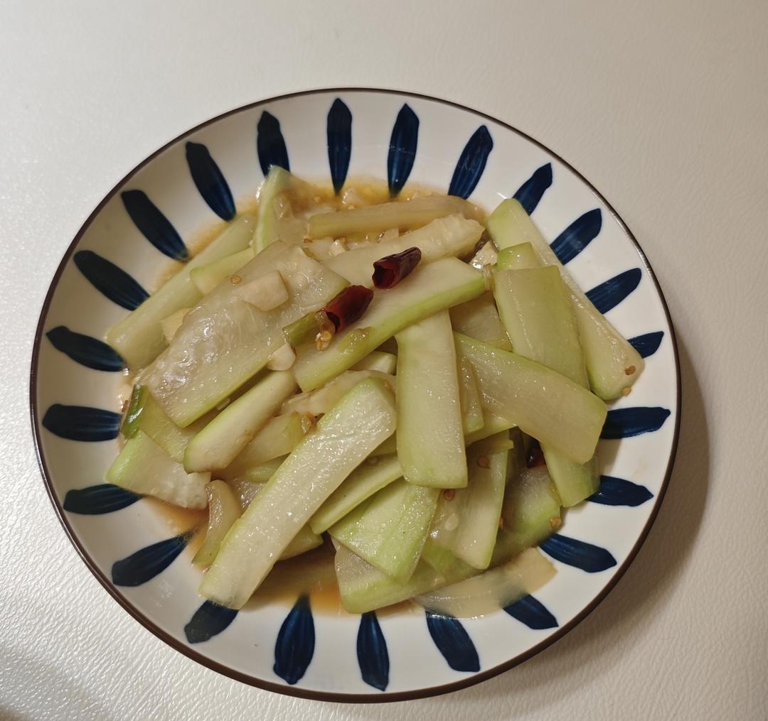 红烧瓠子条