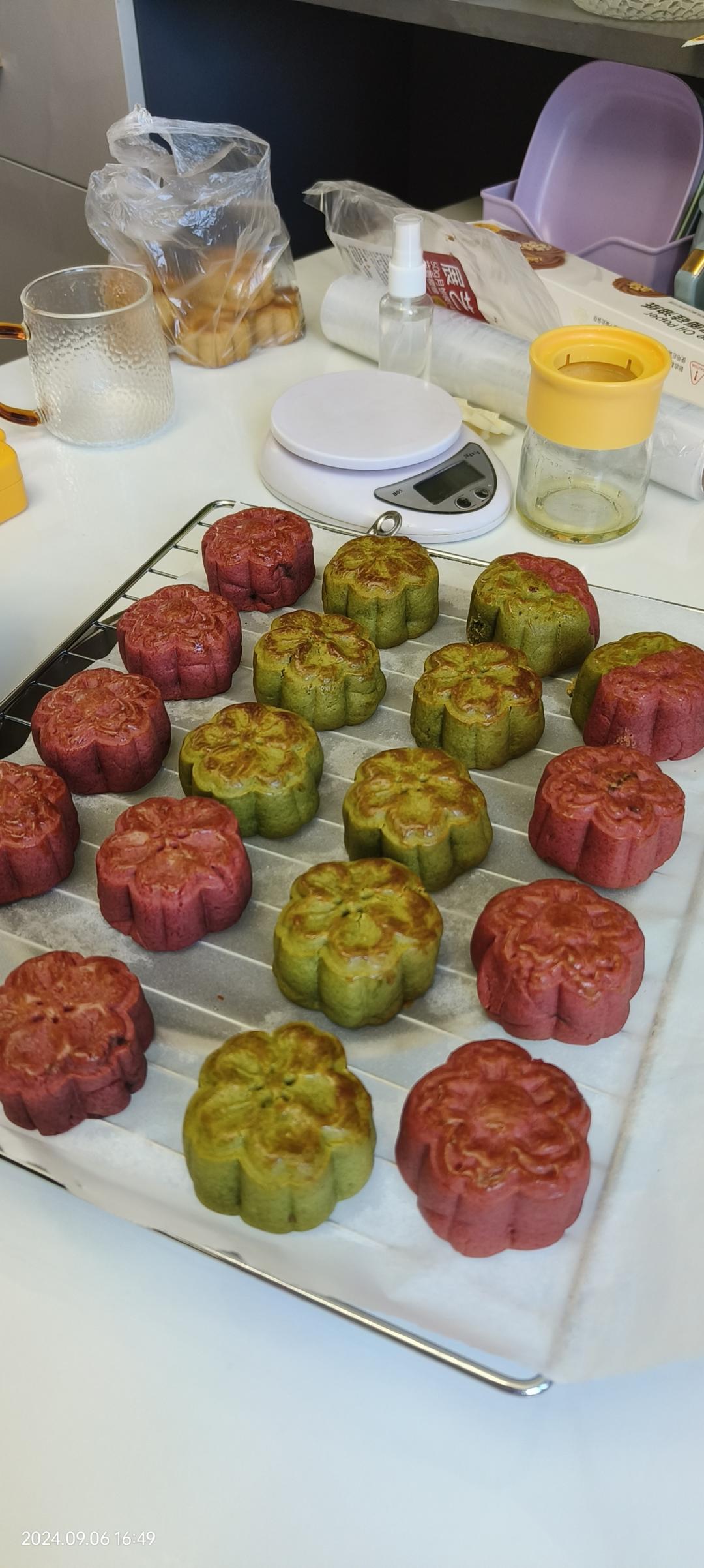 新手也能成功的50g广式月饼