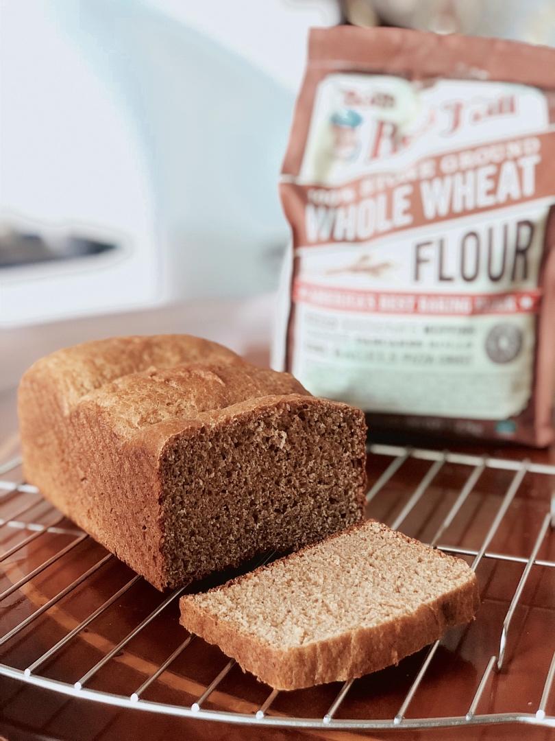 全家都爱吃的健康全麦吐司，新手也能做