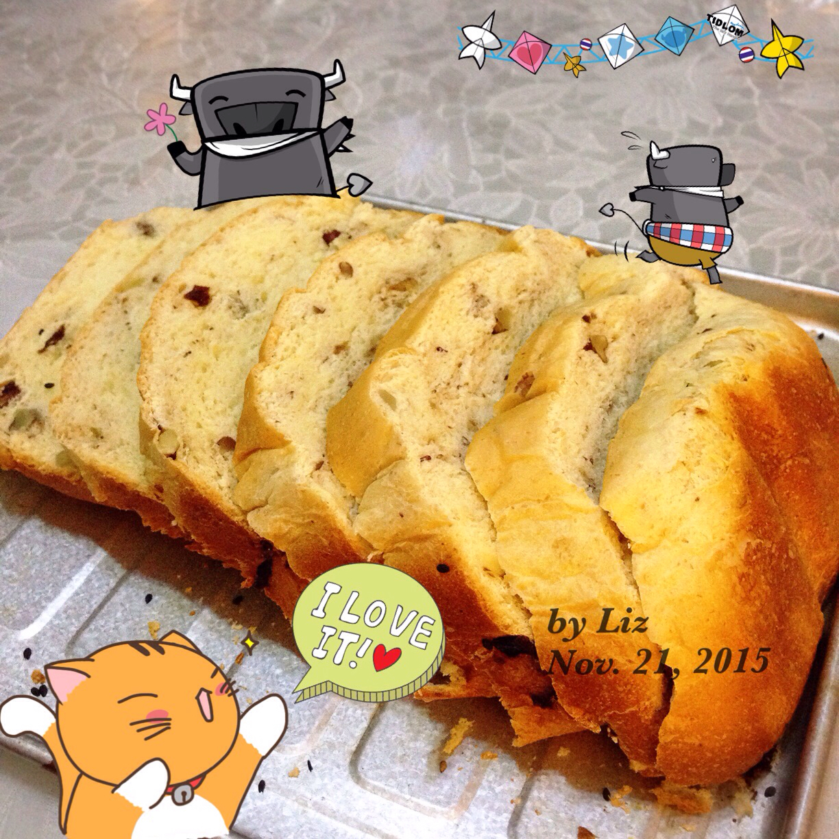 全麦面包（面包机版）