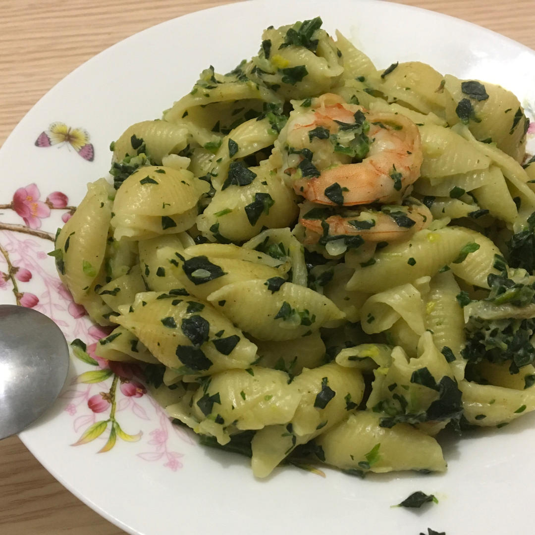 菠菜意面