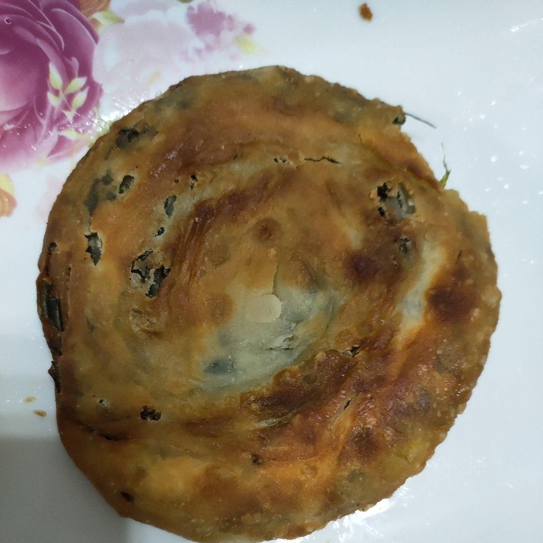 上海葱油饼-酥到掉渣