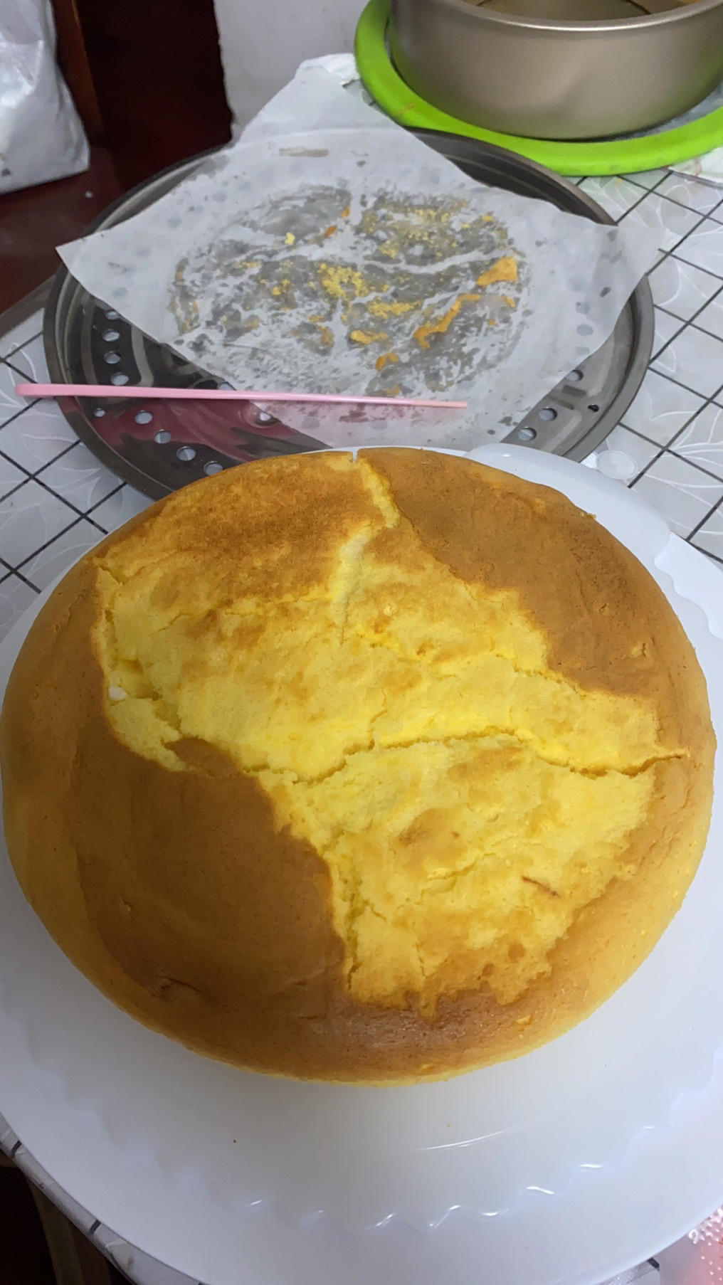 简单易成功的古早蛋糕 戚风蛋糕