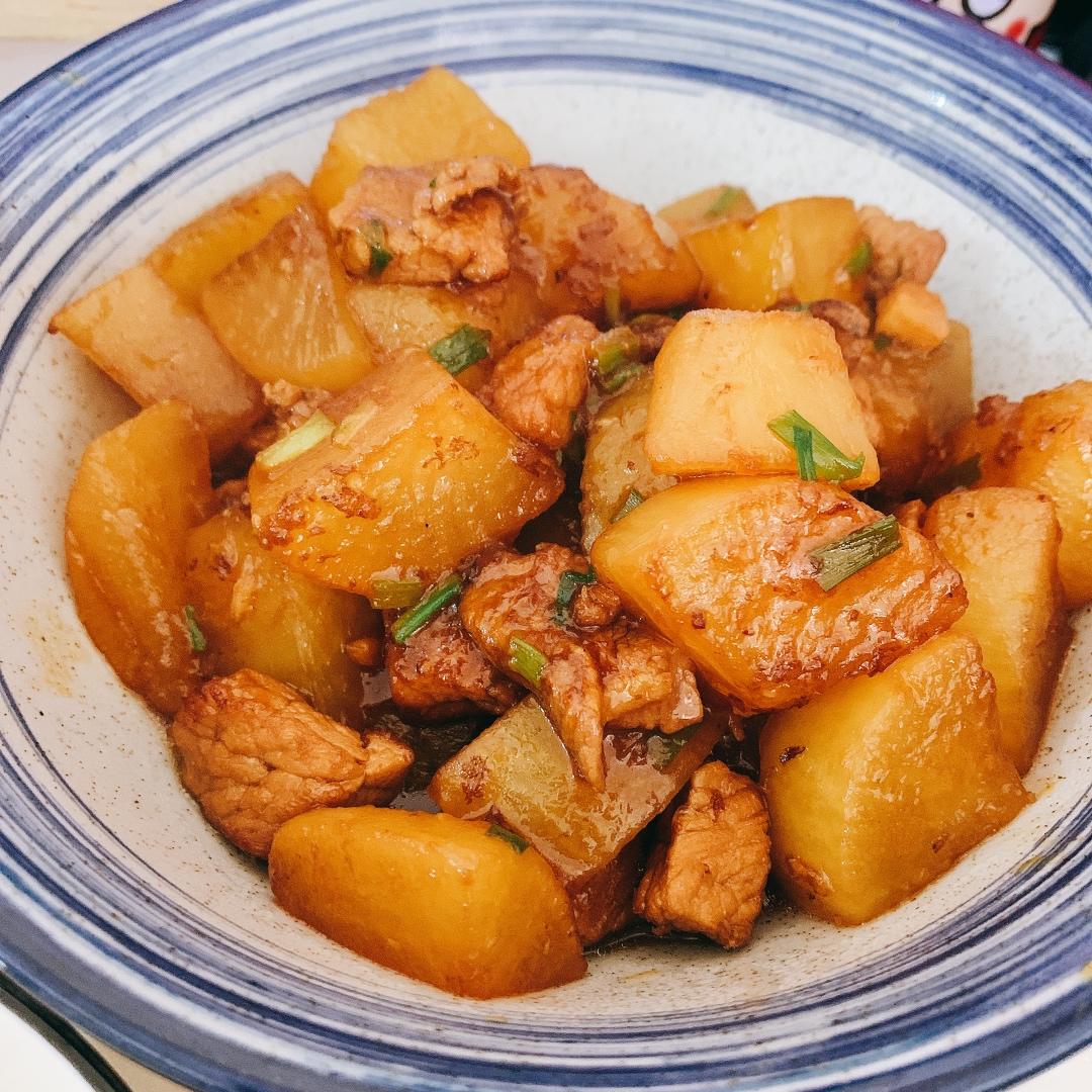 萝卜烧肉