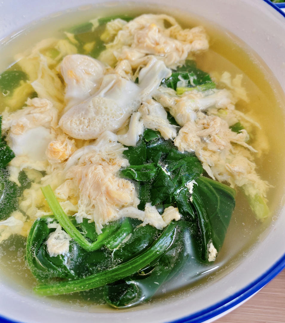 菠菜鸡蛋汤