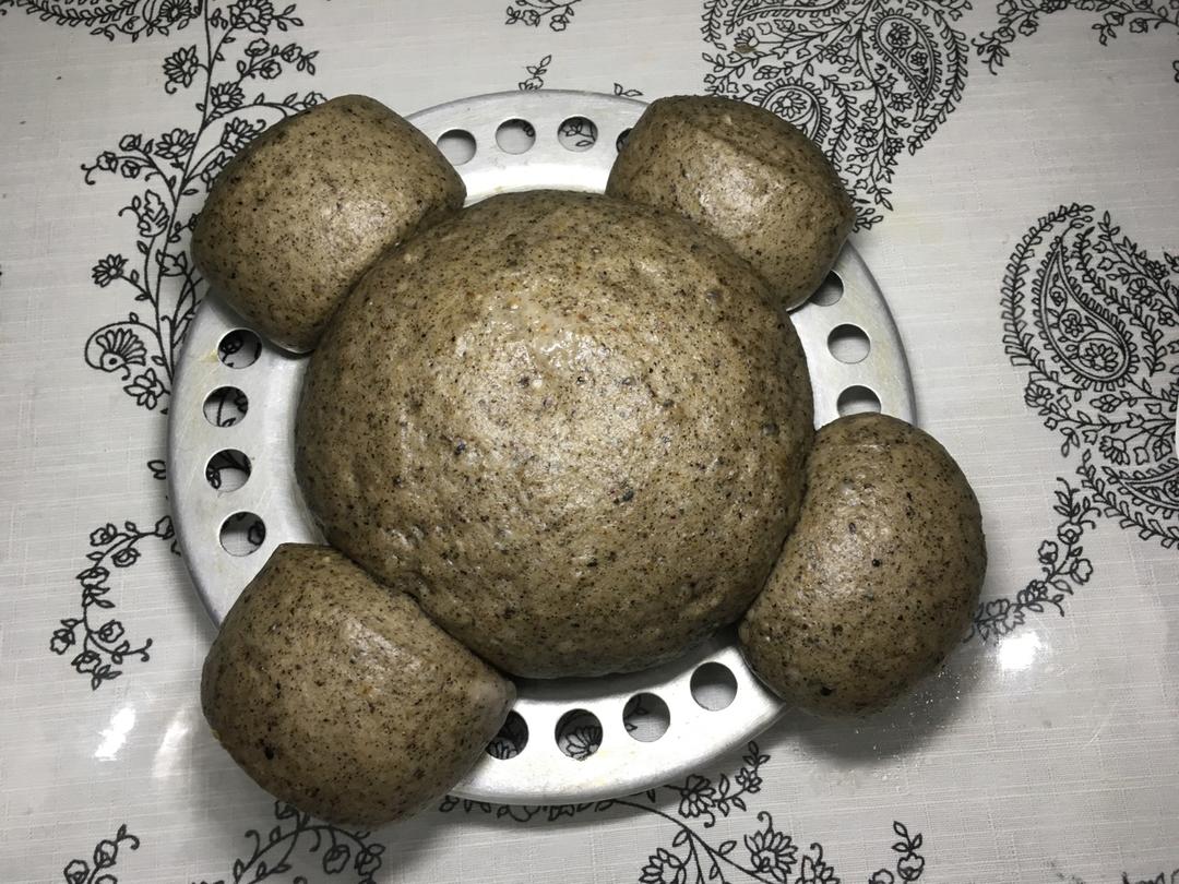 奶香黑芝麻刀切馒头