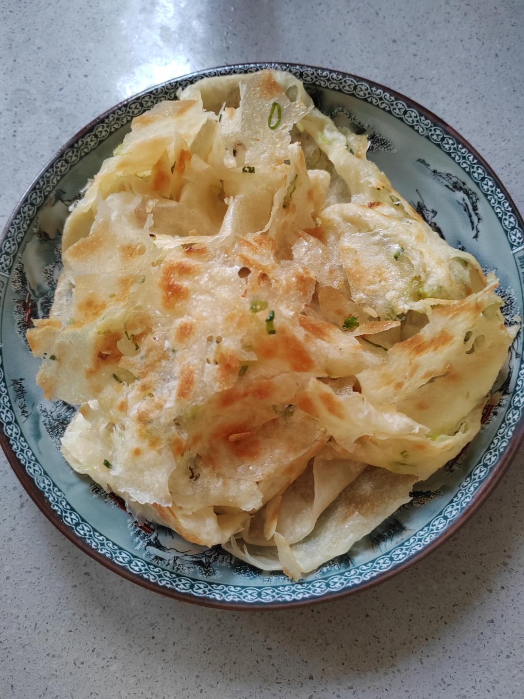 葱油饼（简单易做，零失败）