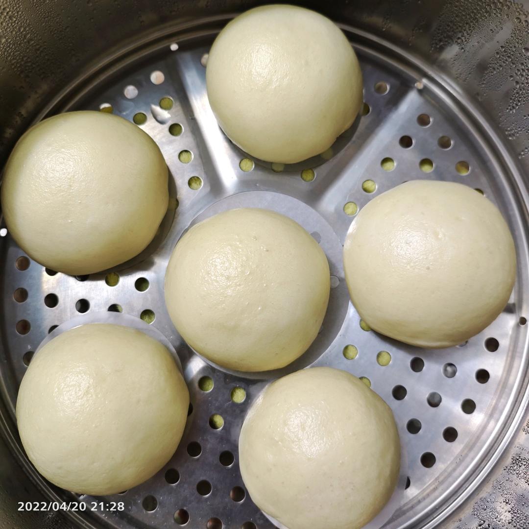 像灯泡一样亮的豆沙包～做法超简单!