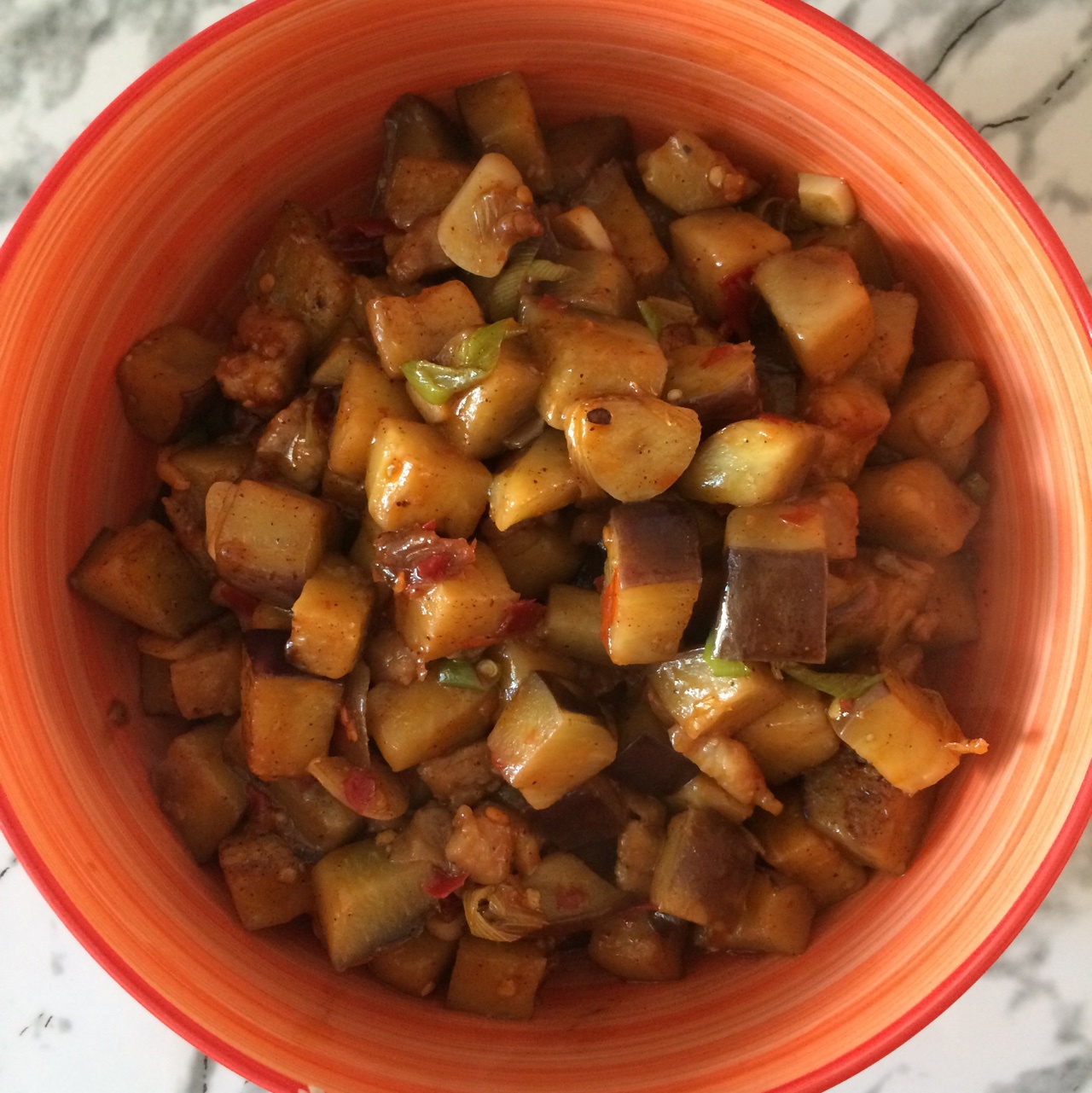 豆瓣肉沫茄子