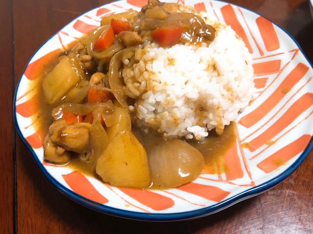 咖喱鸡肉饭
