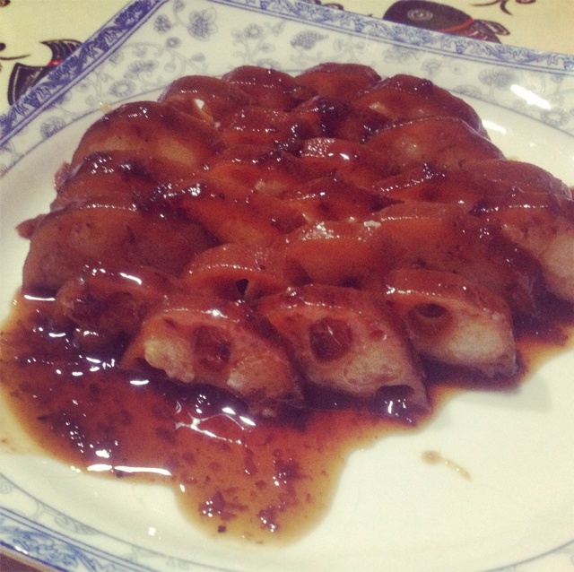 【曼食慢语】桂花红糖糯米藕