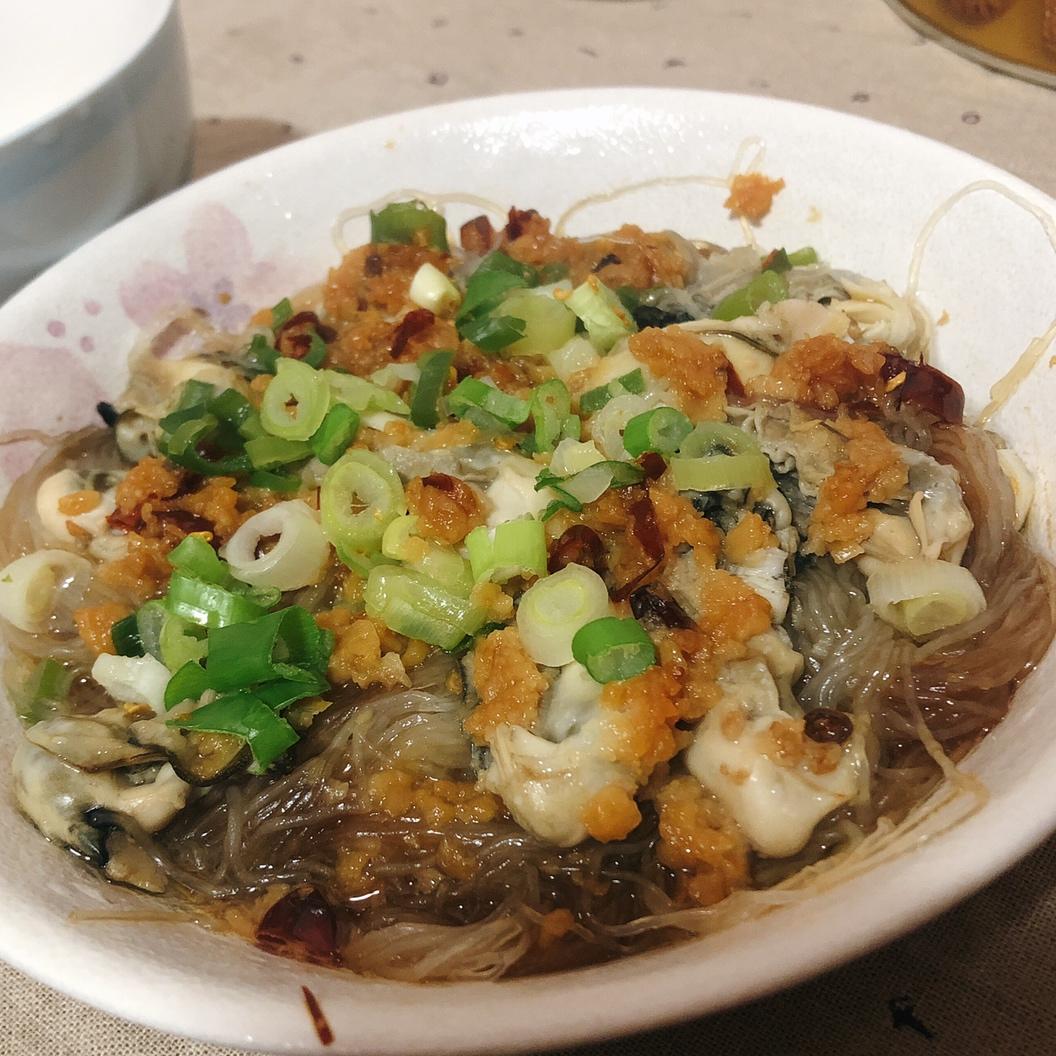 蒜蓉粉丝蒸生蚝