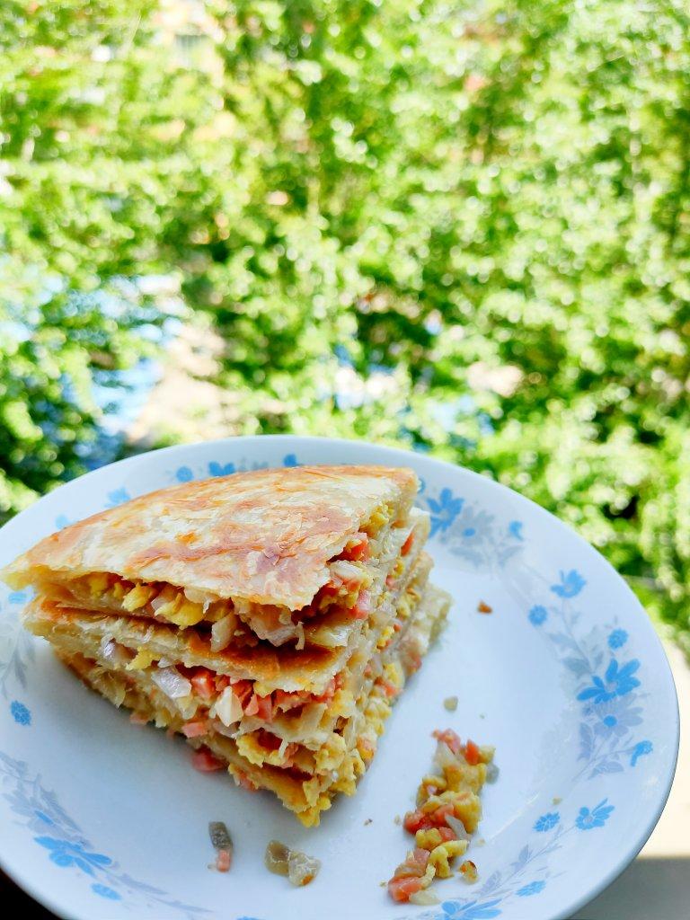 手抓饼版馅饼